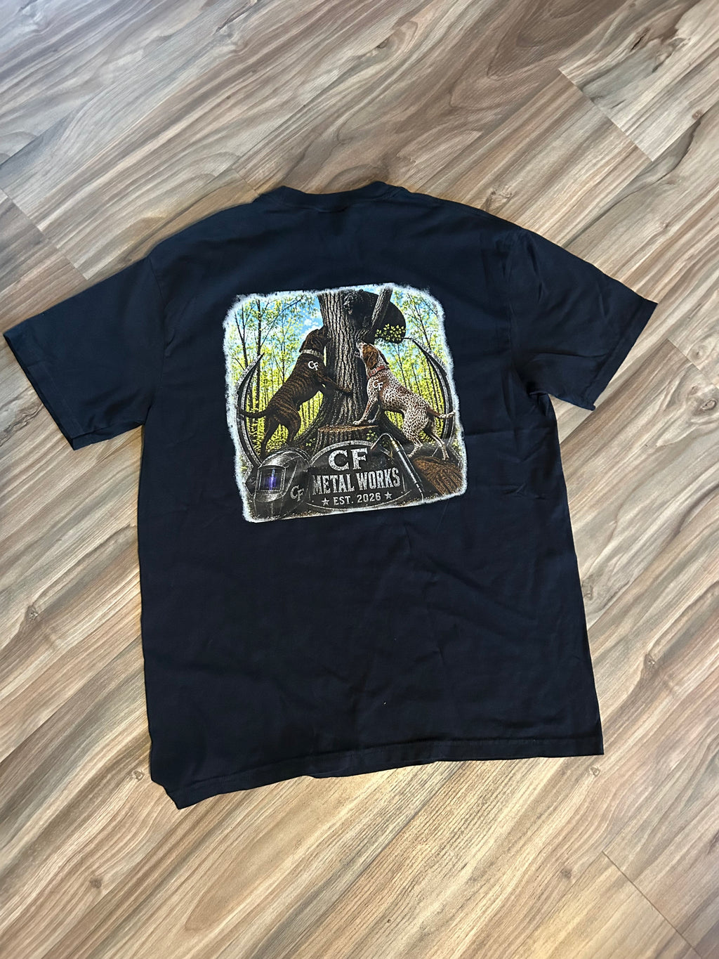 Cf metal works bear hunting shirt (large)